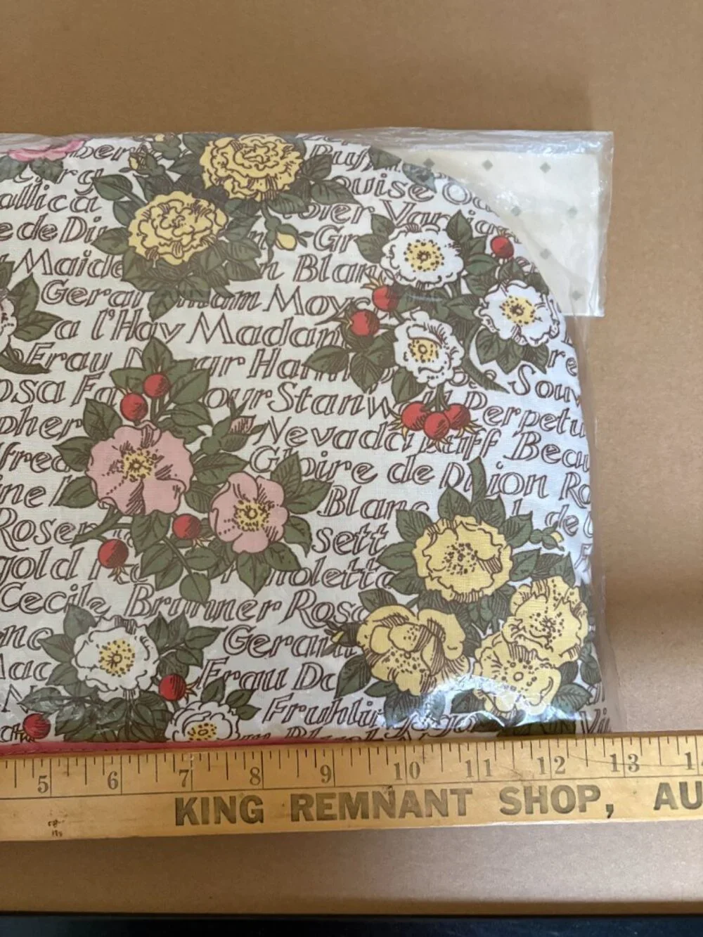 National Trust For Scotland Tea Cosy Teapot Cover Historic Roses Cotton Made UK